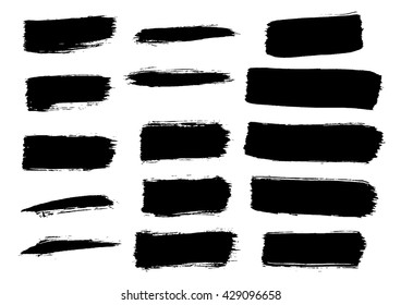 Hand Drawn Chalk Texture Set Vector Stock Vector (royalty Free 