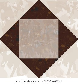 Set Paint Tile Floor Oriental España Seamless Pattern Portugal Diseño Cerámico Geométrico Tile Vintage Ilustración de fondo Vector Patrón de textura