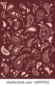 set of paisley