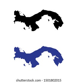a set of Panama map icons