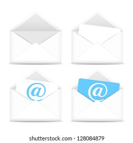 Set of paper envelopes