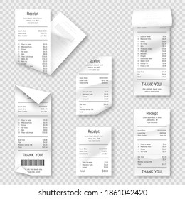 Download Receipt Mockup Stock Vectors Images Vector Art Shutterstock