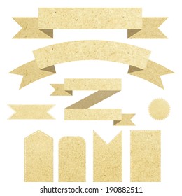 Set Paper ribbons 