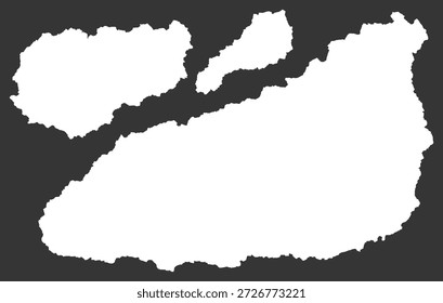 Set of paper rip texture design background