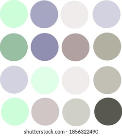 Für Highlight-Cover gibt es eine Reihe von Pastellminze, Violett und hellbraunen Farben. Trendfarben