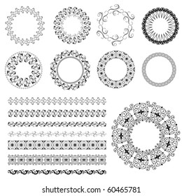 set pattern arabesque