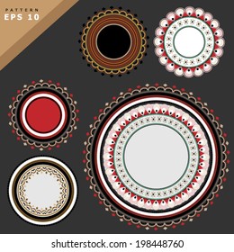 Set of Pattern Brushes