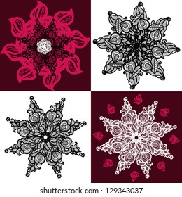 a set of patterns
