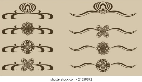 Set of patterns for design eps8