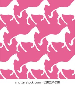 set of patterns with the horse