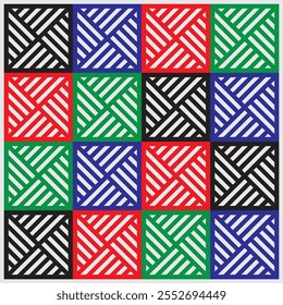 conjunto de padrões, padrão geométrico contínuo