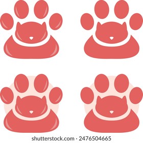 a set of paw cons