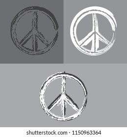 Set of Peace symbol