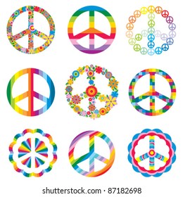 Set Of Peace Symbols