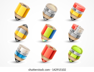 Set of pencils
