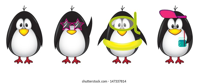 Set penguin