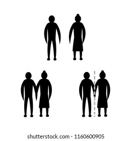 a set of people icons