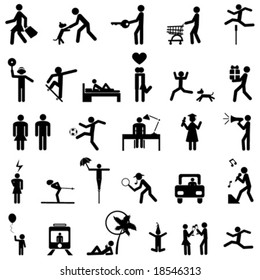 set of people icons