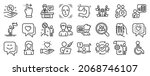 Set of People icons, such as Like, Dating chat, Vaccination appointment icons. Search employees, Chef, Exhibitors signs. Disabled, Leadership, Touchscreen gesture. Face detection, Woman. Vector