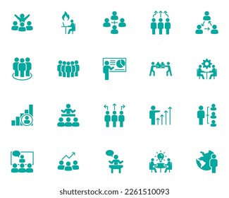 set of people icons, team, , meeting, business, 