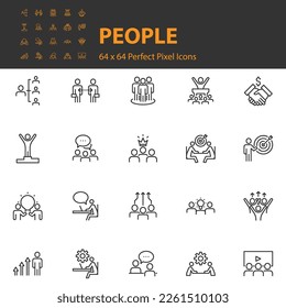 set of people icons, team, , meeting, business, 