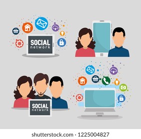set people with social technology and digital apps