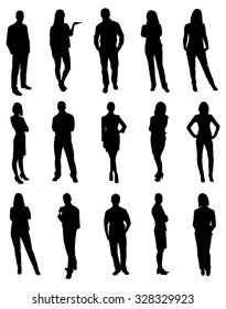 116,720 Silhouette employees Images, Stock Photos & Vectors | Shutterstock