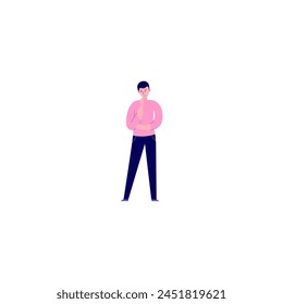 set of people's poses in a relaxed walking pose lifestyle