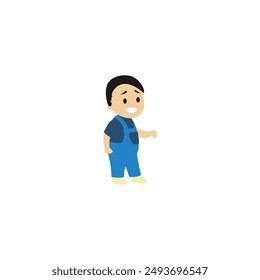 set of people's poses in a relaxed walking pose lifestyle
