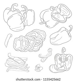  set of peppers