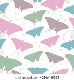 Set perfect for print, wallpaper background greeting card invitations. White color background.