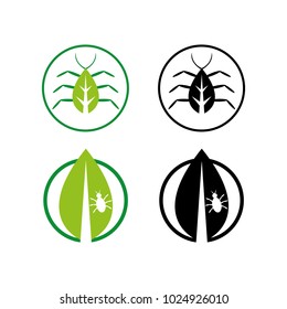 A set of pest control icons