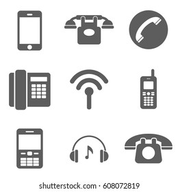 Set of phone icon