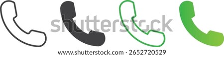 Set of Phone icons. contact message sign, Black call icon sign, call icon design, Contact us icon vector illustration,
