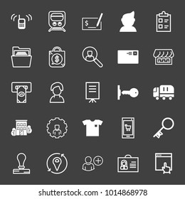 set of phone ringing, train, bill check, profile photo, folder,search, mail, fireplace, atm, banner, shopping app, building, target customer, key, tshirt, stamp, location update, truck vector icon