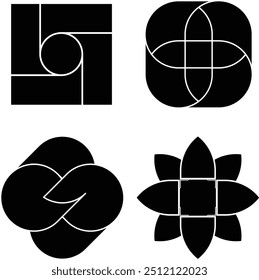 Set of photo collage vector template, background and rectangle shape for wall mood board, flower texture pattern layout for picture display presentation.