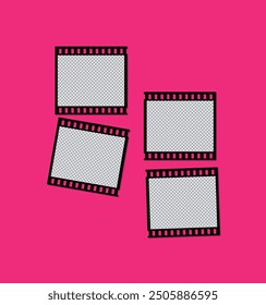 Set of photo frame to make your collages eye catching