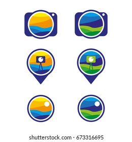 A set of photography icons.