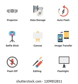 Set Of Photography Vectors 