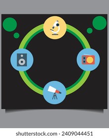 Set of Physics icon Design Template download