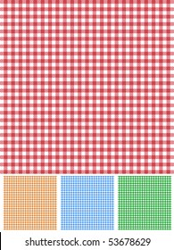 Set picnic fabric with straight lines