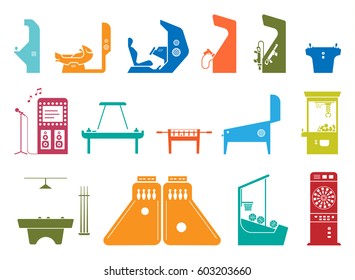 Set of pictograms representing children riding all sorts of modern vehicles. Various types of classic and electric roller skates, scooters and hoverboard.
