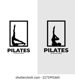 Inspiración De Diseño Del Logotipo Set Of Pilates