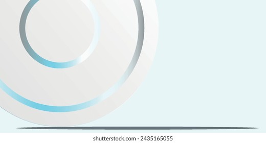 Set of pink-blue, red-purple and green illuminate neon lighting circles frames on white background. Collection of glowing laser light round lines in top view.	