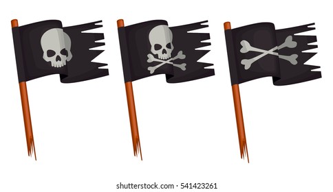 set of pirate flag