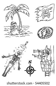 Set of pirates