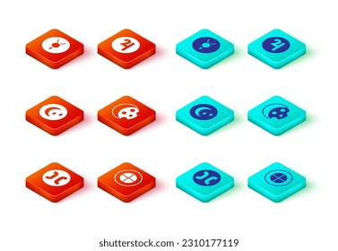 Set Pisces zodiac, Earth globe, Moon and stars, Eclipse of the sun, Symbol Jupiter and Mercury icon. Vector