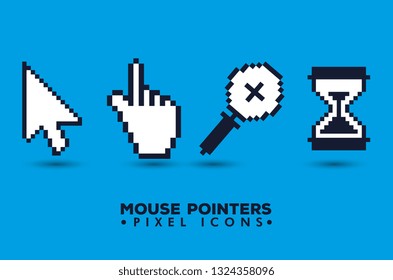 set pixel mouse cursor icon