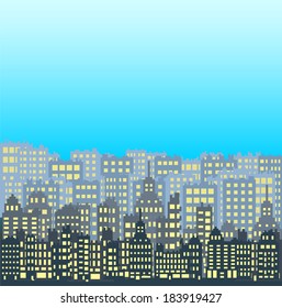 Set of pixel small building isolated on white background