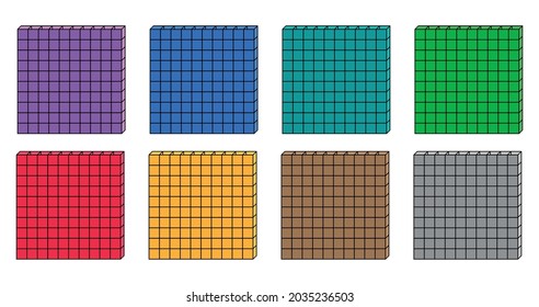 set of place value hundreds bingo